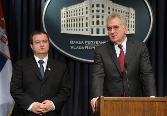 Beograd 9.1.2013 - Zajednička sednica Vlade i predsednika Nikolića o platformi za rešavanje kosovskog pitanja.