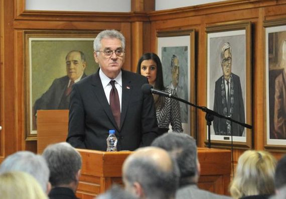 Kragujevac 3.12.2013. god. Naučno-stručni skup „Nacionalne tehnološke platforme Srbije – 160 godina industrije i fabrike budućnosti Srbije“.