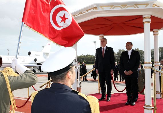 Тунис, 5.3.2014. год. Председник Николић у званичној посети Тунису.