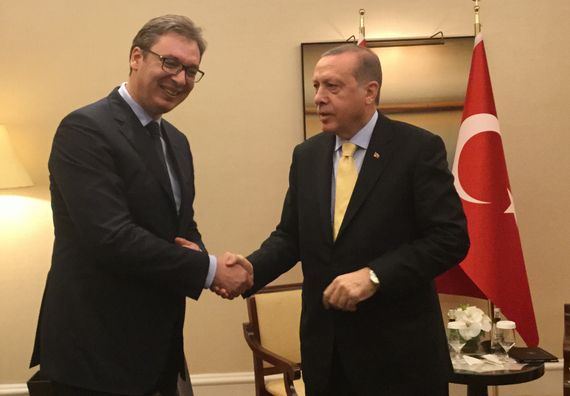 Predsednik Vučić sa predsednikom Turske Redžepom Tajipom Erdoganom 