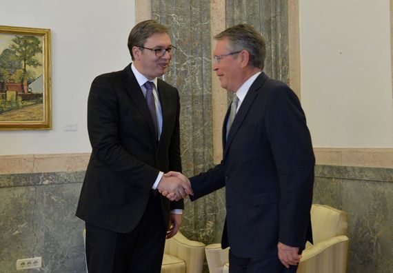Sastanak predsednika Vučića sa ambasadorom Ruske Federacije Aleksandrom Čepurinom, Foto Tanjug, Zoran Žestić
