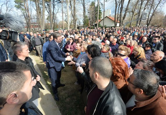 Poseta predsednika Vučića Borskom okrugu