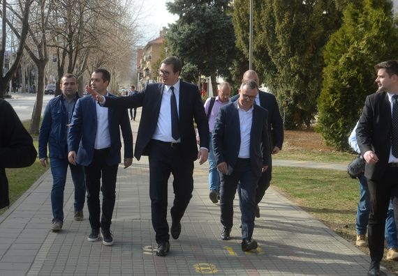 Poseta predsednika Vučića Borskom okrugu