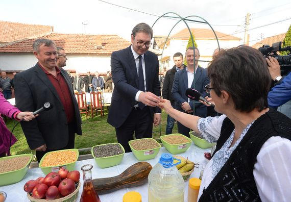 Poseta predsednika Vučića Borskom okrugu