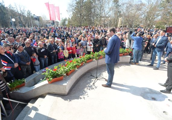 Predsednik Vučić obišao Srednjebanatski okrug u okviru kampanje 