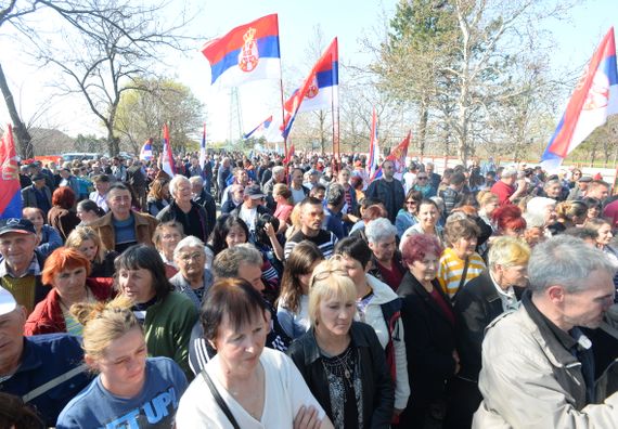 Председник Вучић обишао Средњебанатски округ у оквиру кампање 