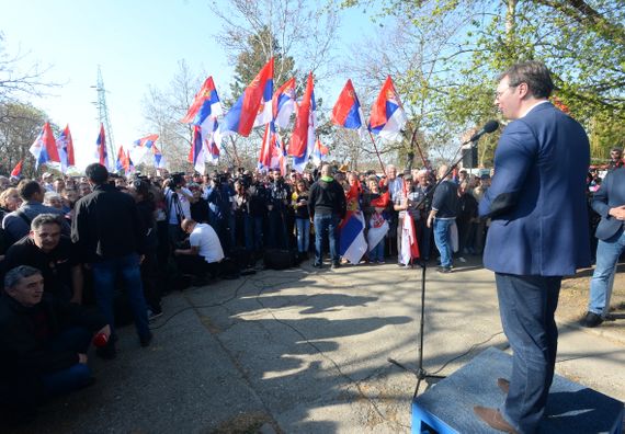 Predsednik Vučić obišao Srednjebanatski okrug u okviru kampanje 