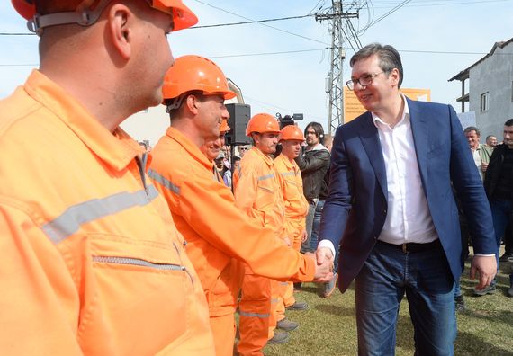 Predsednik Vučić u poseti Sremskom okrugu