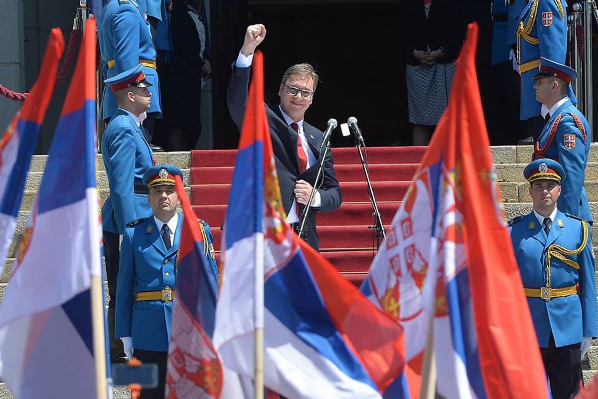 Aleksandar Vučić sworn-in as new President of the Republic of Serbia