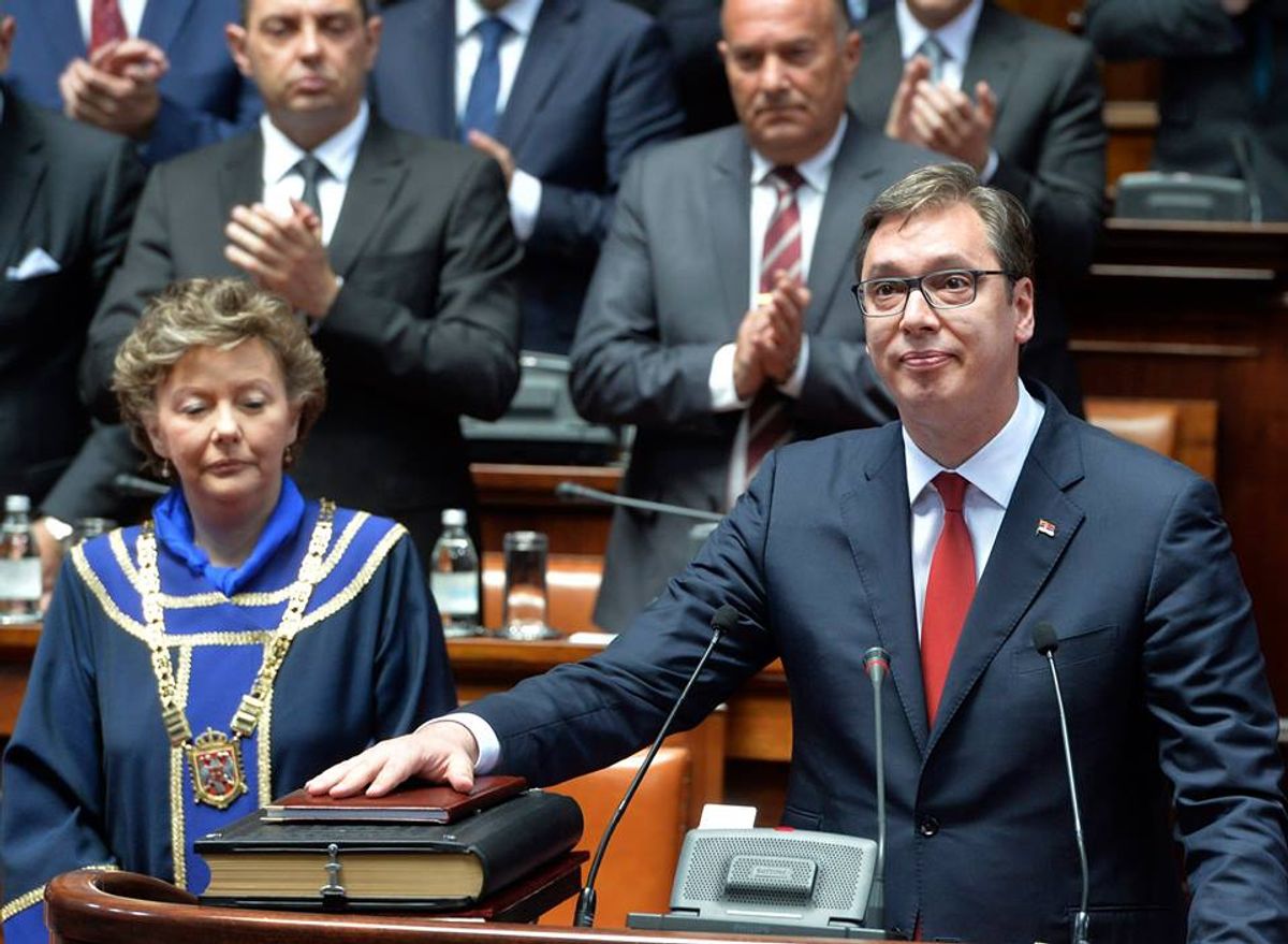 Aleksandar Vučić sworn-in as new President of the Republic of Serbia