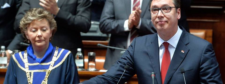 Aleksandar Vučić sworn-in as new President of the Republic of Serbia