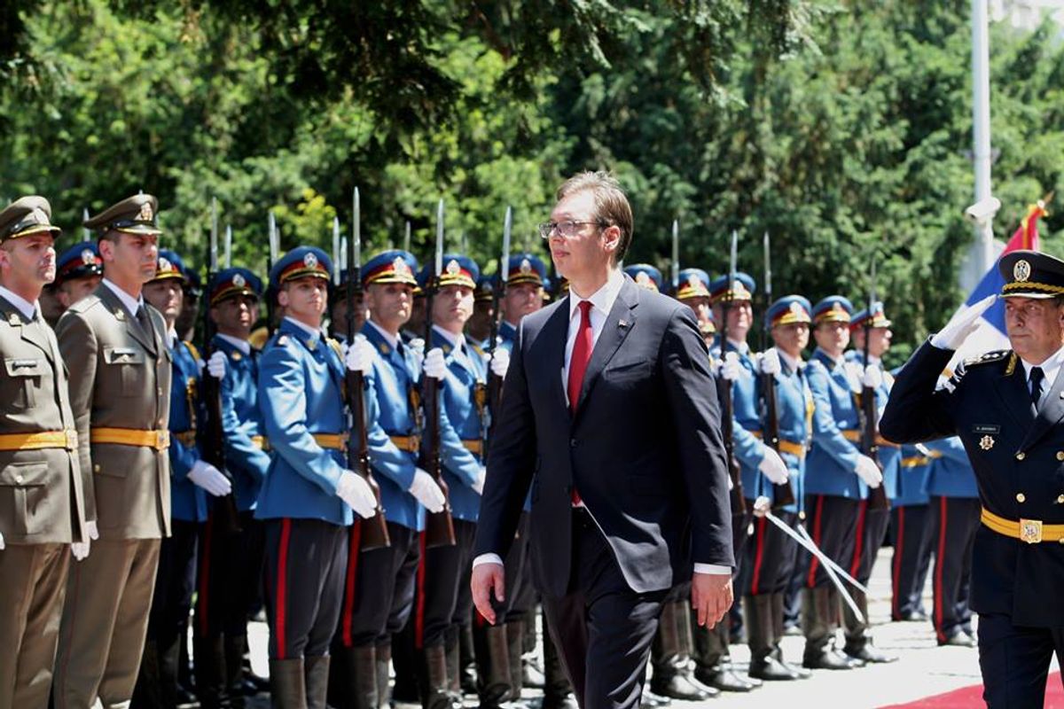 Aleksandar Vučić sworn-in as new President of the Republic of Serbia