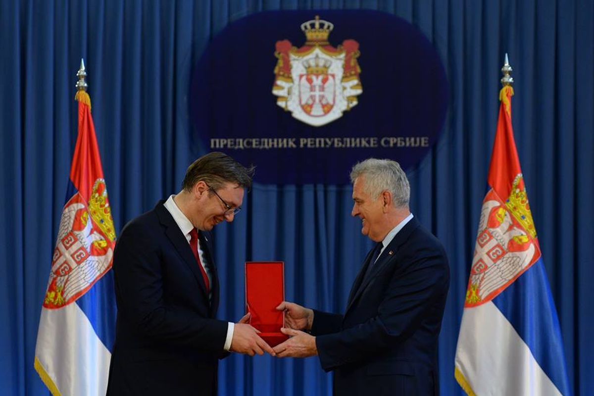 Александар Вучић нови председник Србије Александар Вучић нови председник Србије