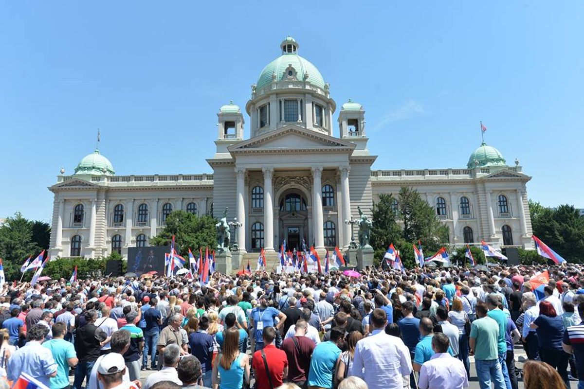 Aleksandar Vučić sworn-in as new President of the Republic of Serbia