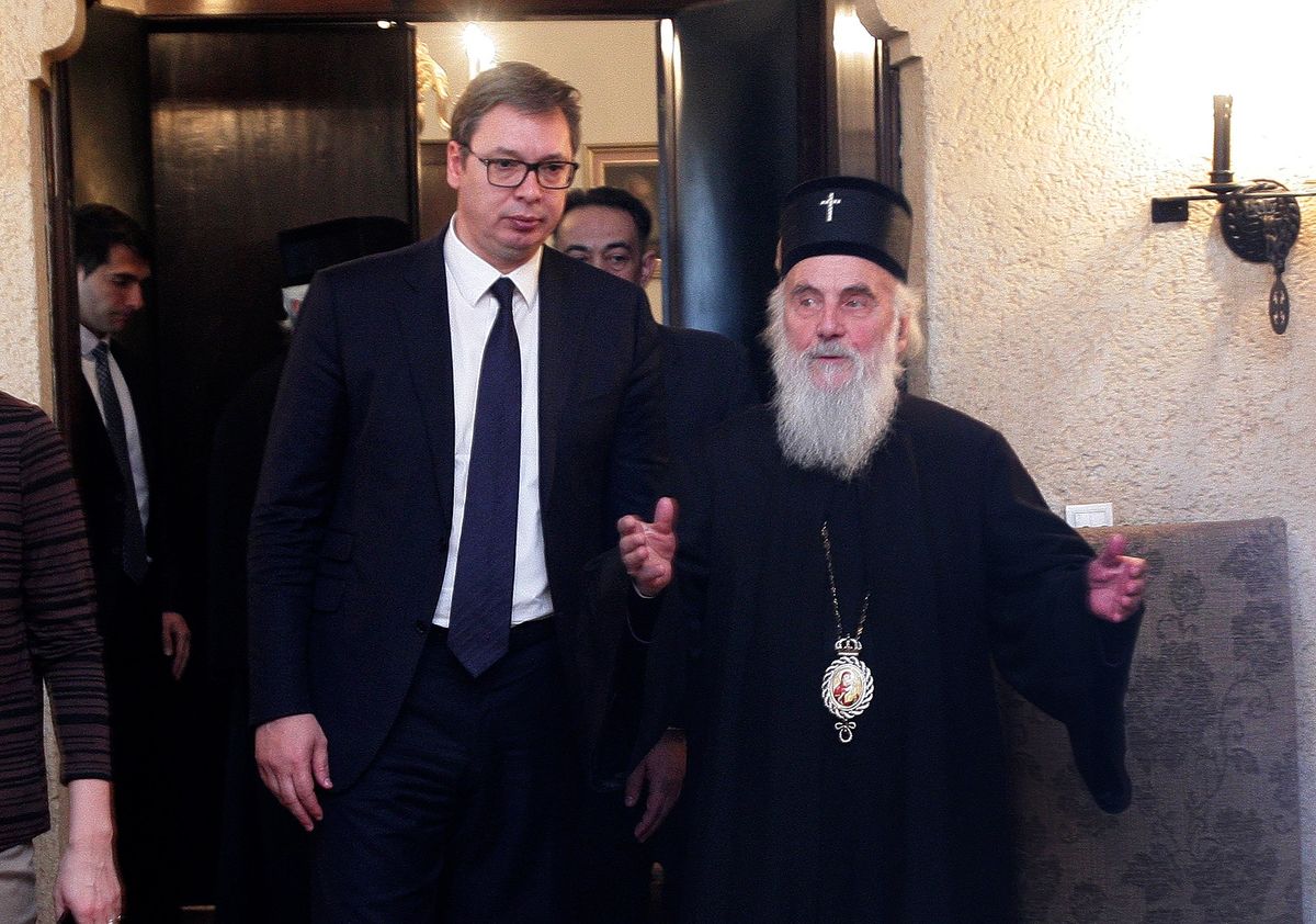 Sastanak sa Njegovom svetosti patrijarhom srpskim g. Irinejom i članovima Svetog arhijerijskog Sinoda Srpske pravoslavne crkve