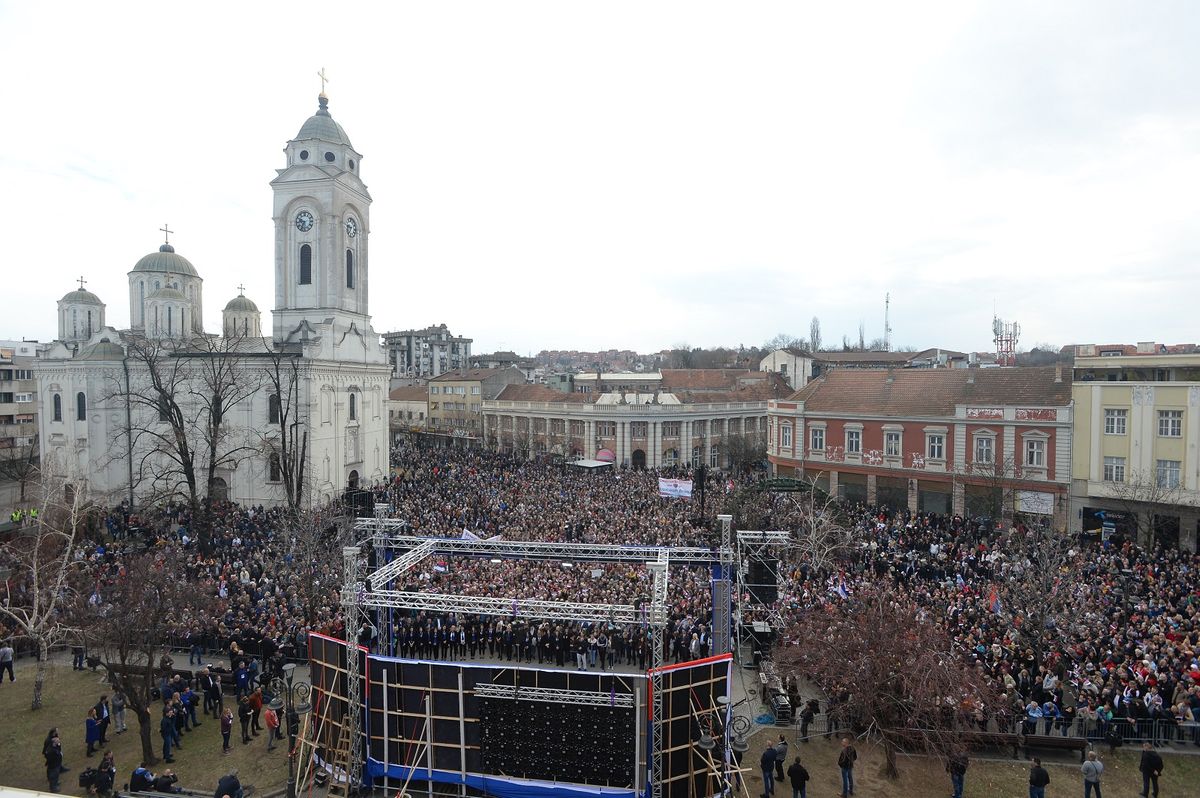 Predsednik Vučić obišao Podunavski okrug u okviru kampanje 