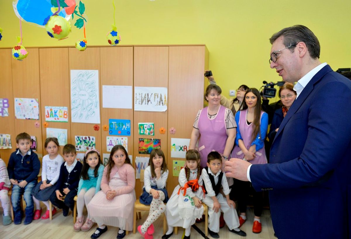 Председник Вучић у посети Сремском округу у оквиру кампање 