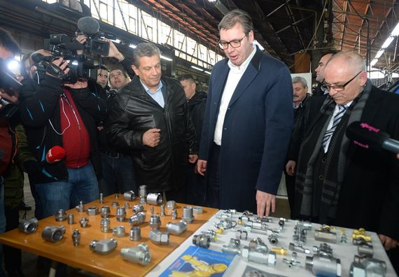 Predsednik Vučić obišao Rasinski okrug u okviru kampanje 