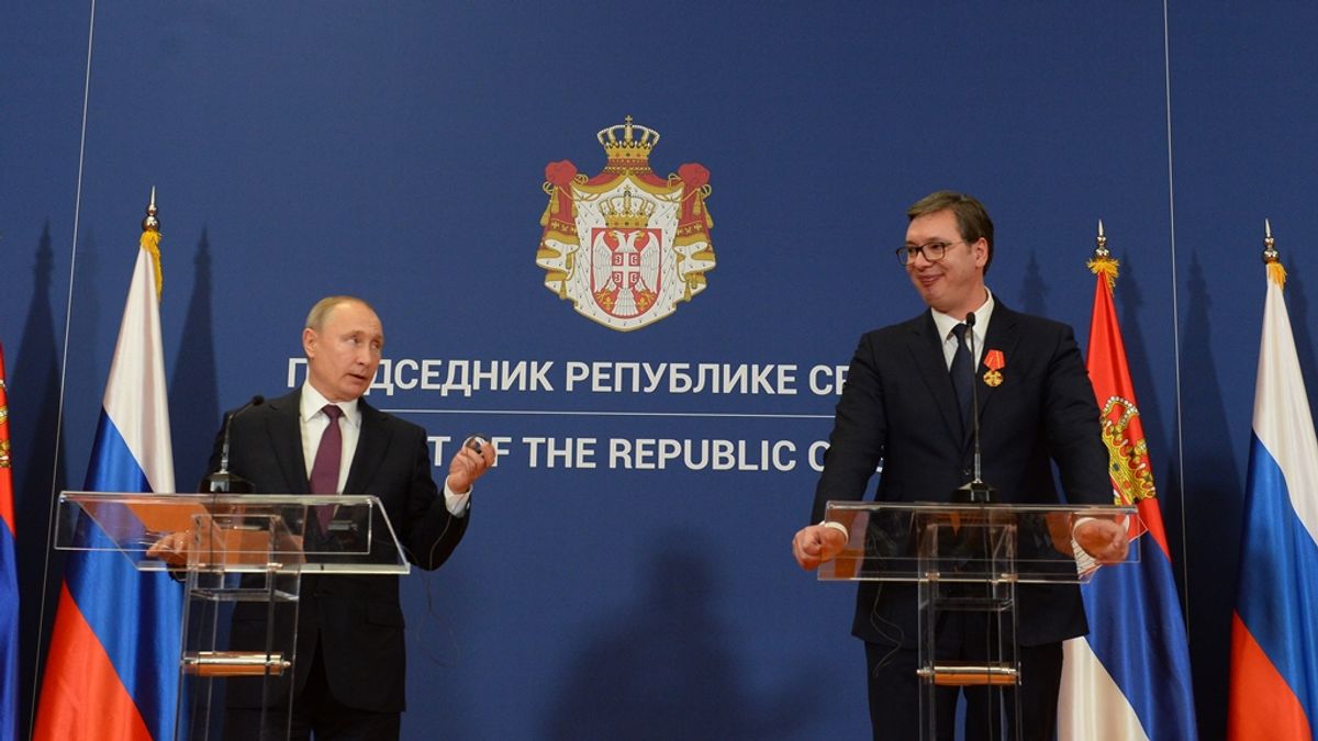 Званична посета председника Руске Федерације Владимира Путина Републици Србији