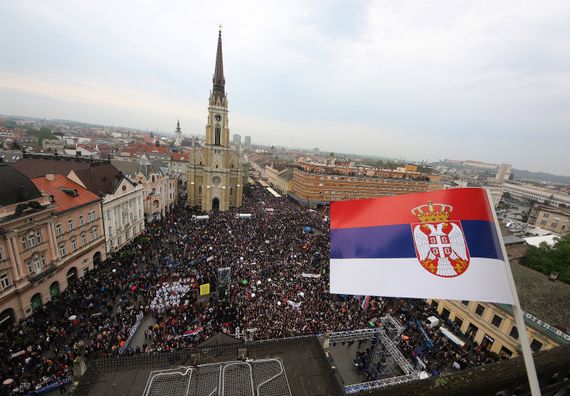 Predsednik Vučić u Novom Sadu u okviru kampanje 