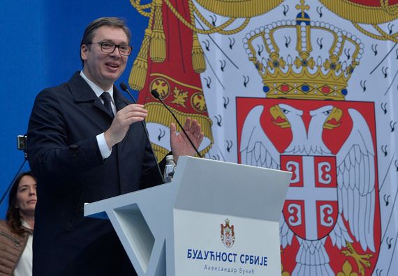 Predsednik Vučić u Novom Sadu u okviru kampanje 