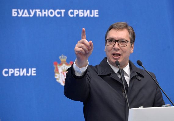 Predsednik Vučić u Novom Sadu u okviru kampanje "Budućnost Srbije"