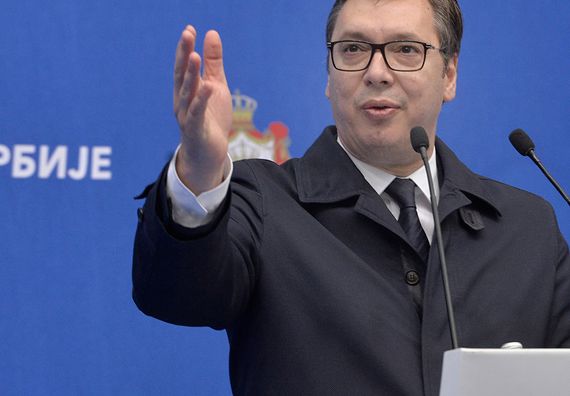 Predsednik Vučić u Novom Sadu u okviru kampanje 