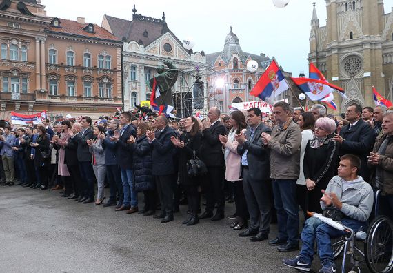 Predsednik Vučić u Novom Sadu u okviru kampanje 