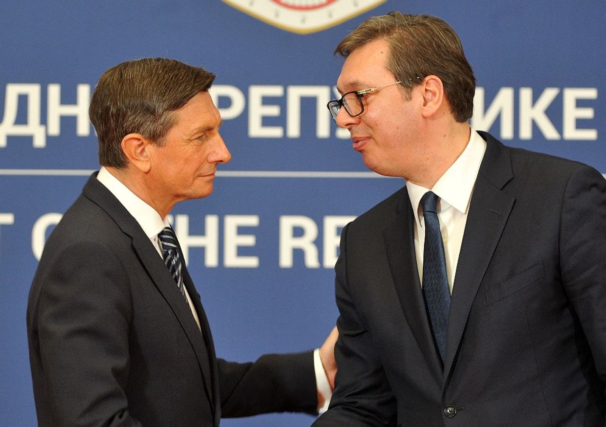Састанак са председником Републике Словеније