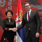 Predsednik Vučić primio je akreditivna pisma novoimenovane ambasadorke Narodne Republike Kine