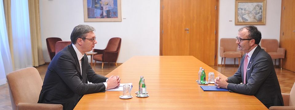 Sastanak sa ambasadorom i šefom Delegacije EU u Srbiji