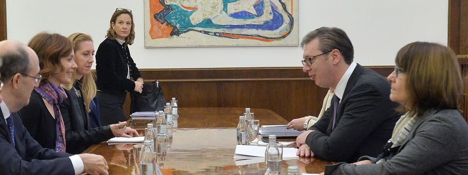 Sastanak sa predsednicom Odbora za spoljne i evropske poslove Poslaničkog doma Republike Italije