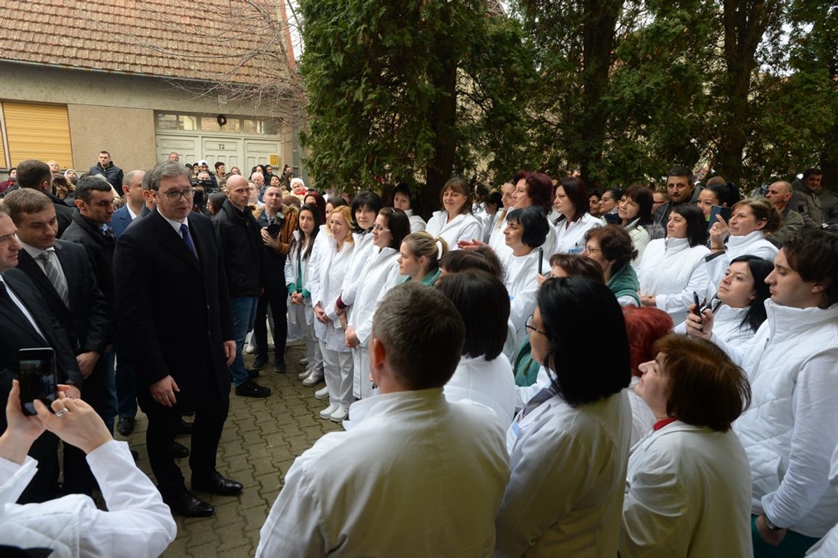 Predsednik Vučić obišao Južnobanatski okrug u okviru kampanje 