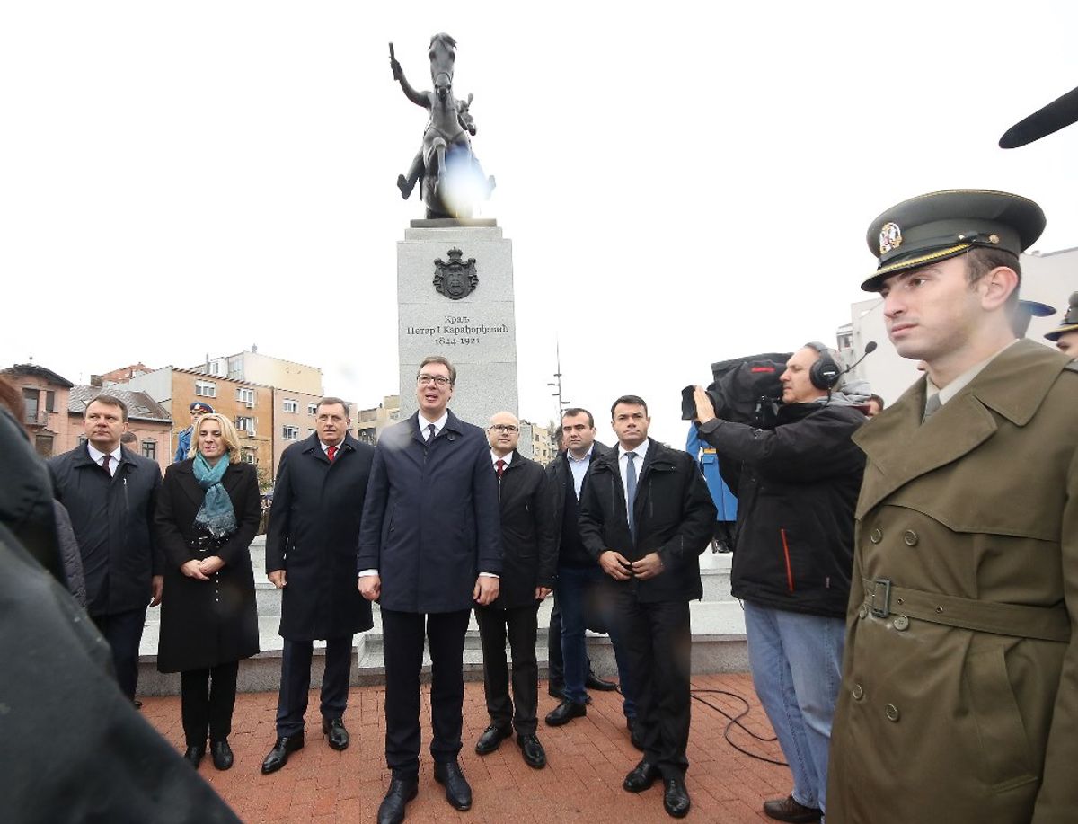 Председник Вучић на свечаности поводом стогодишњице присаједињења Војводине Краљeвини Србији