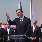 Predsednik Vučić na svečanom otvaranju novog Žeželjevog mosta