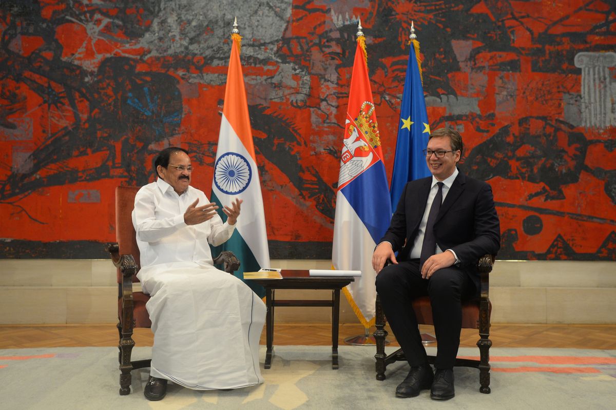 Sastanak sa potpredsednikom Republike Indije