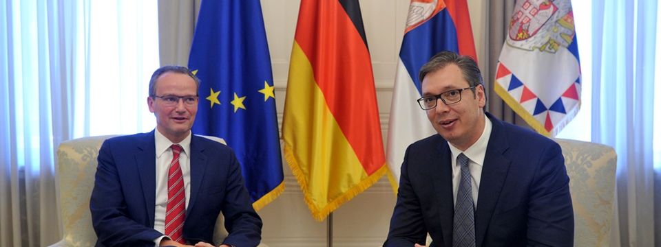 Sastanak sa predsednikom Odbora Bundestaga za evropske poslove Ginterom Krihbaumom