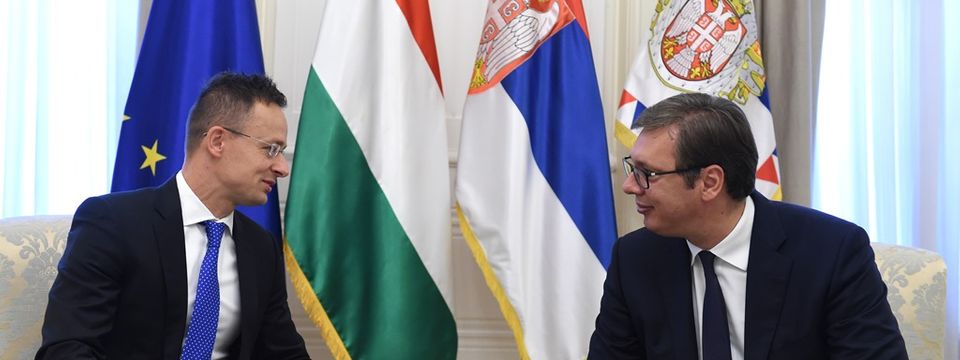 Састанак са министром спољних послова и спољне трговине Мађарске