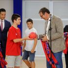 Predsednik Vučić na svečanom otvaranju sportske hale u Mionici