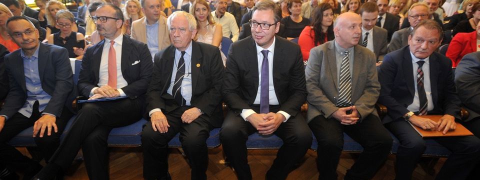 Predsednik Vučić na međunarodnoj konferenciji „Glasna pištaljka: Uzbunjivači i novinari protiv korupcije“