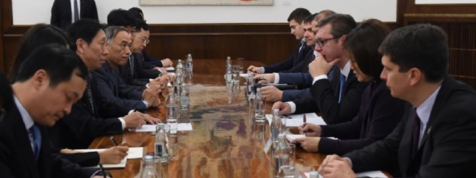Састанак са председником ХБИС Групе Ју Јонгом