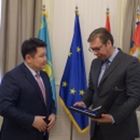Predsednik Vučić sa ambasadorom Republike Kazahstan
