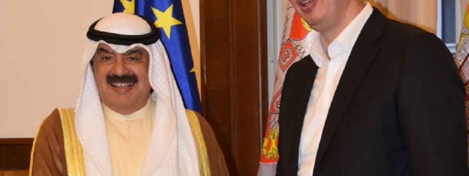 Predsednik Vučić sa zamenikom šefa diplomatije Kuvajta