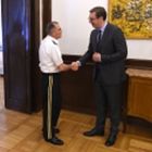 Председник Вучић са генералом Куртисом Скапаротијем