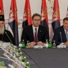 Predsednik Vučić razgovarao je sa predstavnicima Srba iz regiona