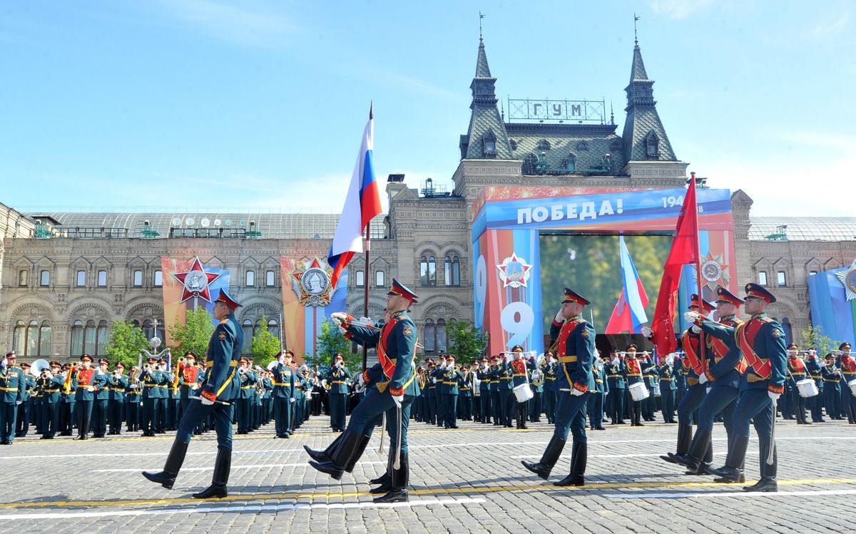 Председник Вучић на Паради у Москви