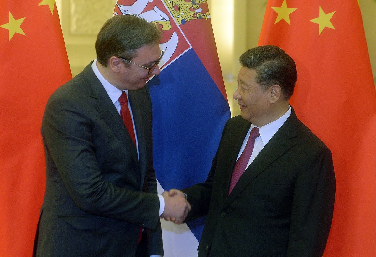 Predsednik Vučić sa predsednikom NR Kine Si Đinpingom