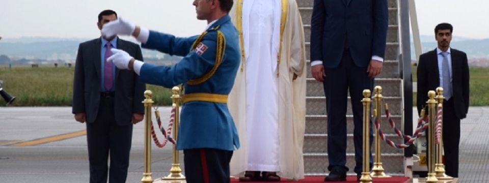 Svečani doček prestolonaslednika emirata Abu Dabija