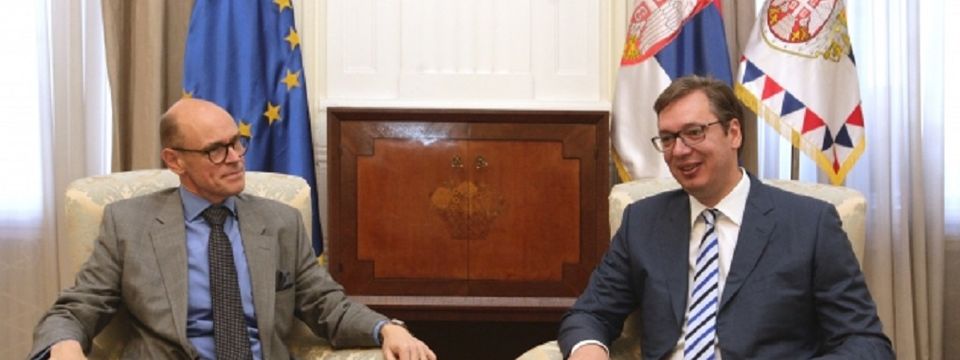 Predsednik Vučić primio je ambasadora Kraljevine Norveške
