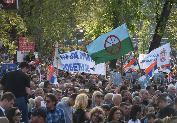 Predsednik Vučić u Beogradu u okviru kampanje 